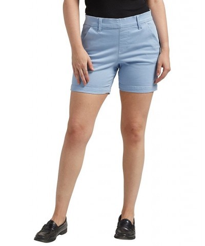 Women's Maddie Mid Rise 5" Shorts Blue $28.42 Shorts