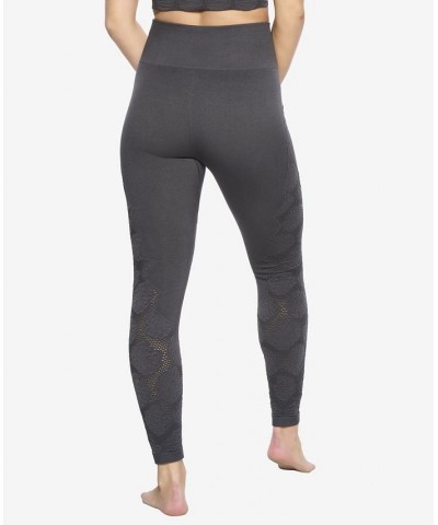 Women's Seychelle Rosette Seamless Legging Black $28.42 Pants