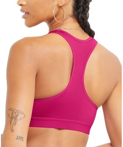 Women's Medium-Impact Racerback Sports Bra Pink $14.95 Tops