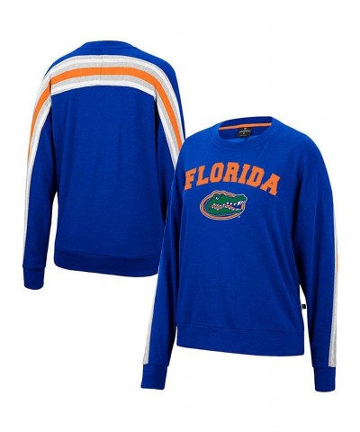 Women's Heathered Royal Florida Gators Team Oversized Pullover Sweatshirt Royal $26.95 Sweatshirts