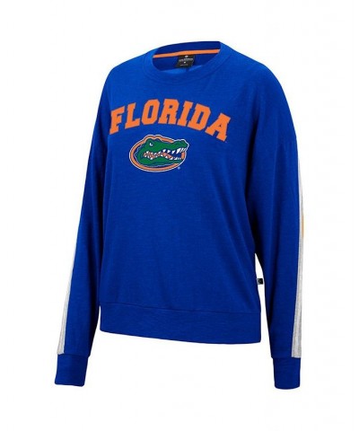 Women's Heathered Royal Florida Gators Team Oversized Pullover Sweatshirt Royal $26.95 Sweatshirts