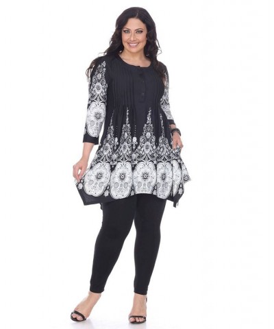 Plus Size Dulce Tunic Top Multi $25.42 Tops