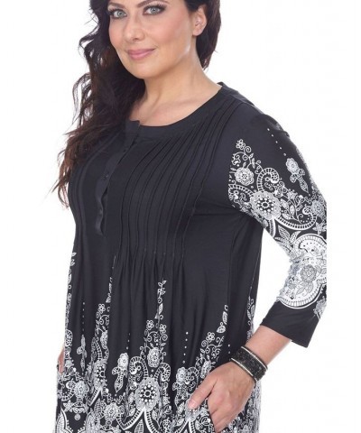 Plus Size Dulce Tunic Top Multi $25.42 Tops