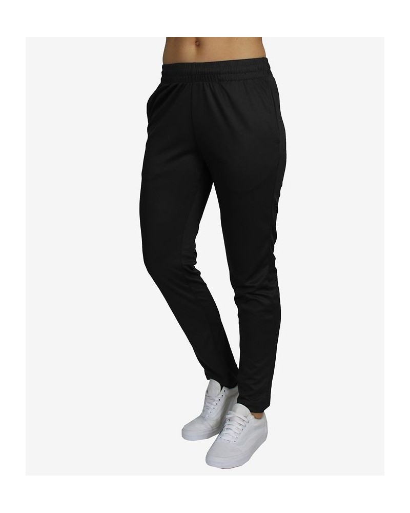 Women's Moisture Wicking Fashion Performance Pants Black $18.02 Pants