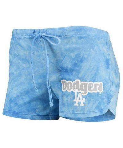 Women's Royal Los Angeles Dodgers Billboard Racerback Tank Top and Shorts Set Royal $29.49 Pajama