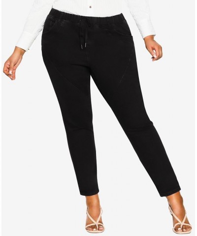 Plus Size Trendy Isabella Pants Black Wash $44.55 Pants