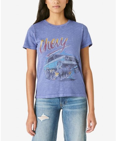 Women's Chevy Van Graphic T-Shirt Marlin $29.70 Tops