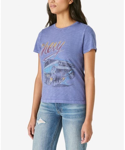 Women's Chevy Van Graphic T-Shirt Marlin $29.70 Tops