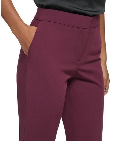 Women's Straight Leg Ankle Pants Port $35.04 Pants