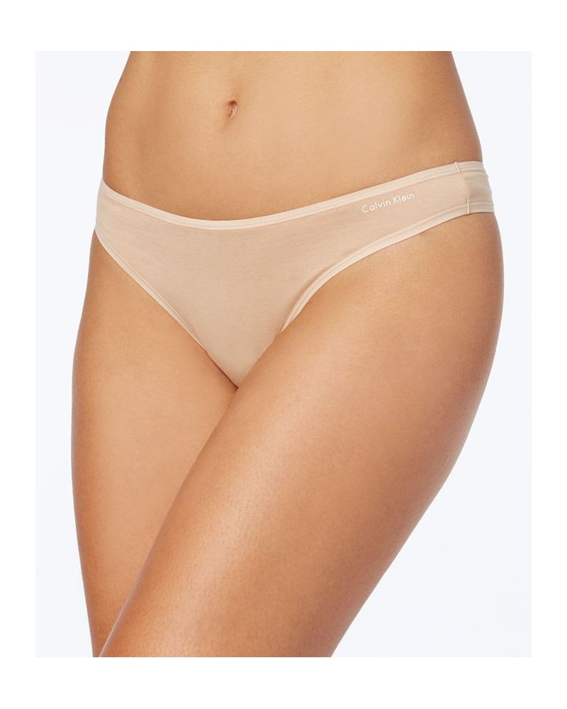 Cotton Form Thong Underwear QD3643 Bare (Nude 5) $15.00 Panty