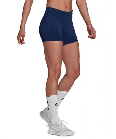 Women's Compression Shorts Blue $17.60 Shorts