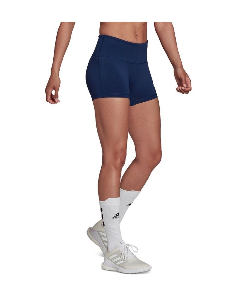 Women's Compression Shorts Blue $17.60 Shorts