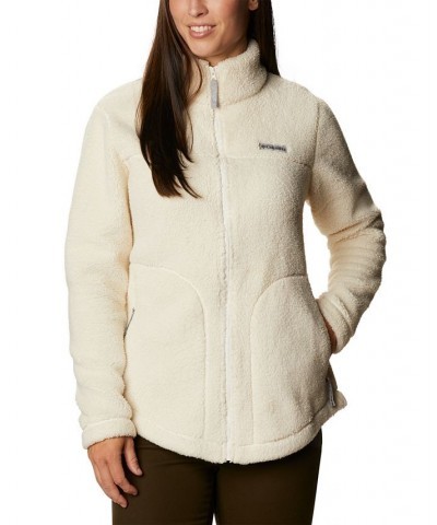 Women's West Bend Full Zip Fleece Jacket Chalk $31.20 Jackets