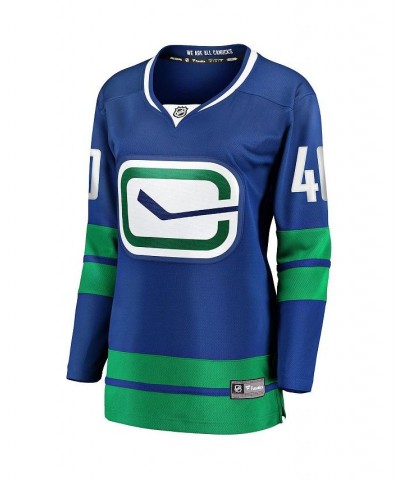 Women's Elias Pettersson Royal Vancouver Canucks 2019/20 Alternate Premier Breakaway Player Jersey Royal $56.10 Jersey