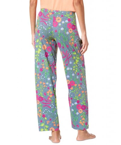 Women's Wild Grove Printed Knit Pajama Pants Stormy Weather $19.04 Sleepwear