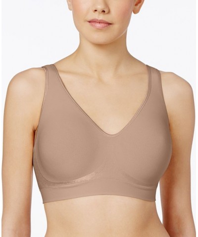 Comfort Revolution ComfortFlex Fit Seamless 2-ply Wireless Bra 3484 Nude (Nude 5) $16.19 Bras