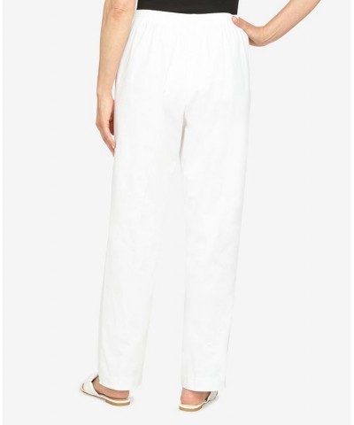 Petite Cool Vibrations Relaxed Fit Go-To Pants White $24.40 Pants