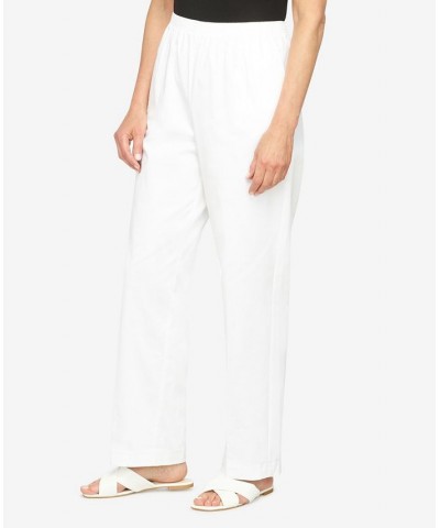 Petite Cool Vibrations Relaxed Fit Go-To Pants White $24.40 Pants