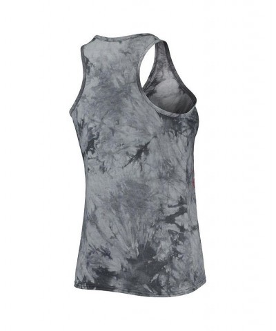 Women's Charcoal Indiana Hoosiers Billboard Tie-Dye Tank Top and Shorts Set Charcoal $20.00 Tops