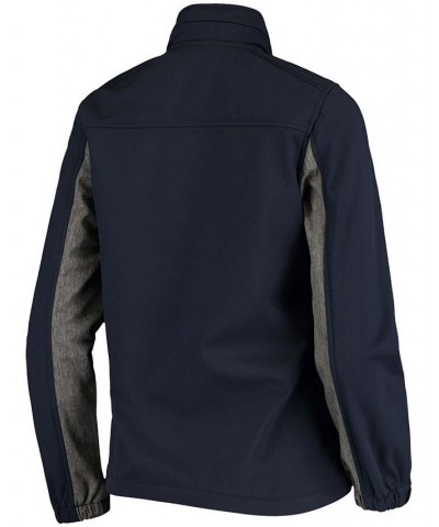 Women's College Navy Seattle Seahawks Zephyr Softshell Full-Zip Jacket Navy $51.70 Jackets