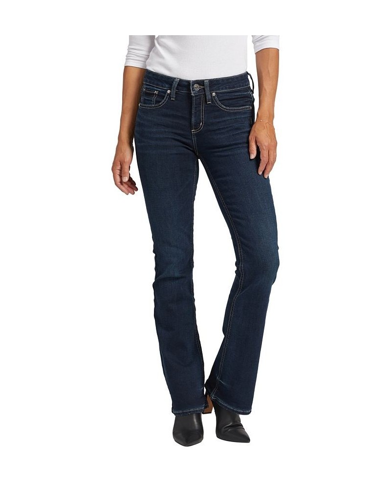 Women's Suki Mid Rise Bootcut Jeans Indigo $36.66 Jeans