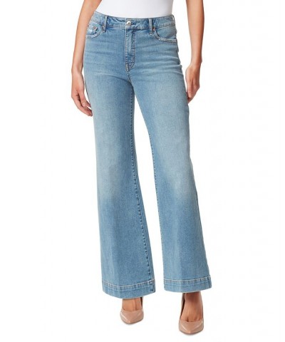 Women's True Love Wide-Leg Trouser Jeans Huntington $18.78 Jeans