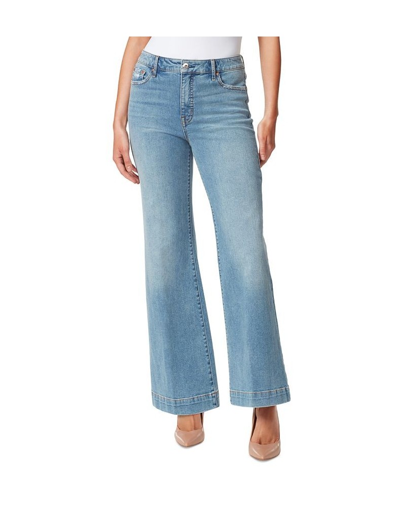 Women's True Love Wide-Leg Trouser Jeans Huntington $18.78 Jeans