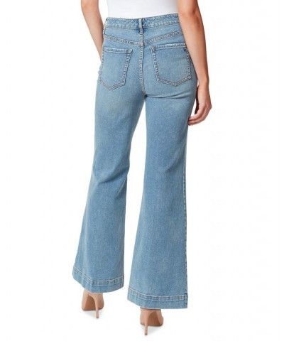 Women's True Love Wide-Leg Trouser Jeans Huntington $18.78 Jeans