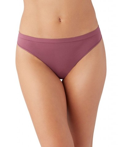 Women's Comfort Intended Thong Underwear 979240 Maroon $9.94 Panty