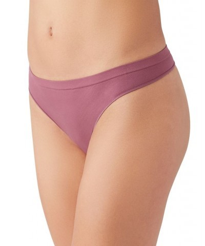 Women's Comfort Intended Thong Underwear 979240 Maroon $9.94 Panty