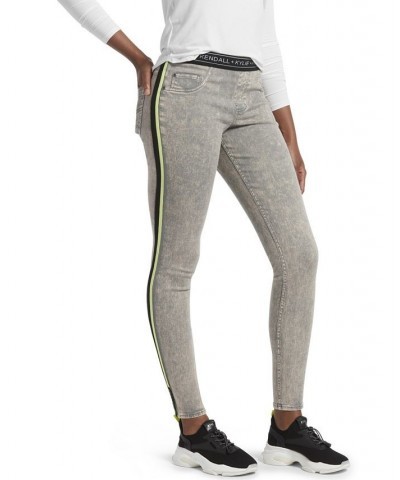 Stripe Denim Leggings Multi $31.32 Pants