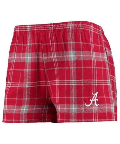 Women's Crimson White Alabama Crimson Tide Ultimate Flannel Tank Top and Shorts Sleep Set Crimson, White $28.60 Pajama