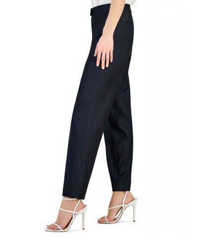 Women's Denim Straight-Leg Pants Navy Combo $51.48 Pants