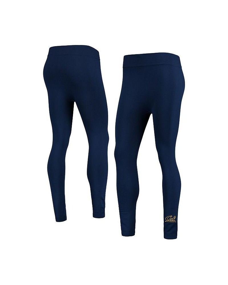 Women's Navy Cal Bears Fleece Leggings Navy $14.00 Pants