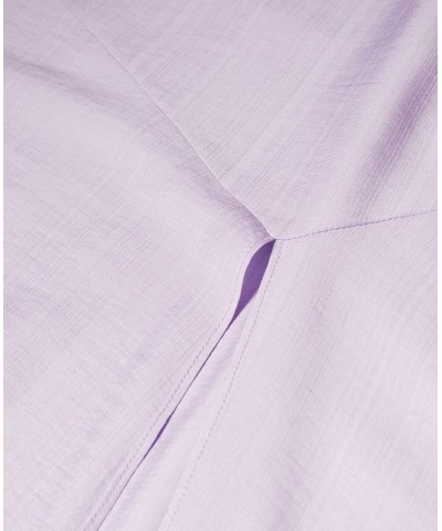 Women's Vent Midi Skirt Violet $28.70 Skirts