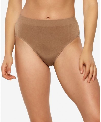 Women's Body Smooth Seamless High Leg Brief Panty Rose $10.51 Panty