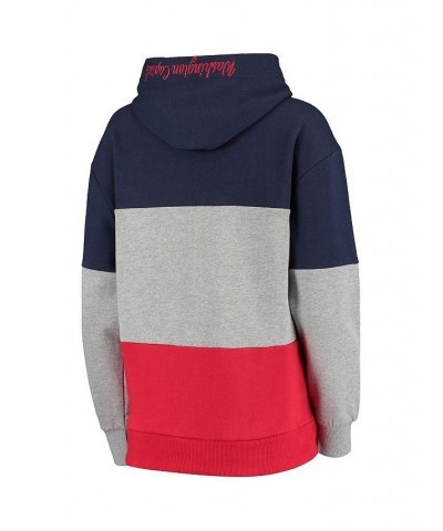 Women's Gray and Red Washington Capitals Gridiron Pullover Hoodie Gray, Red $29.28 Sweatshirts