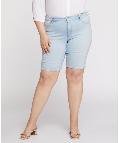 Plus Size Briella 11" Jean Shorts Dunes $25.78 Shorts