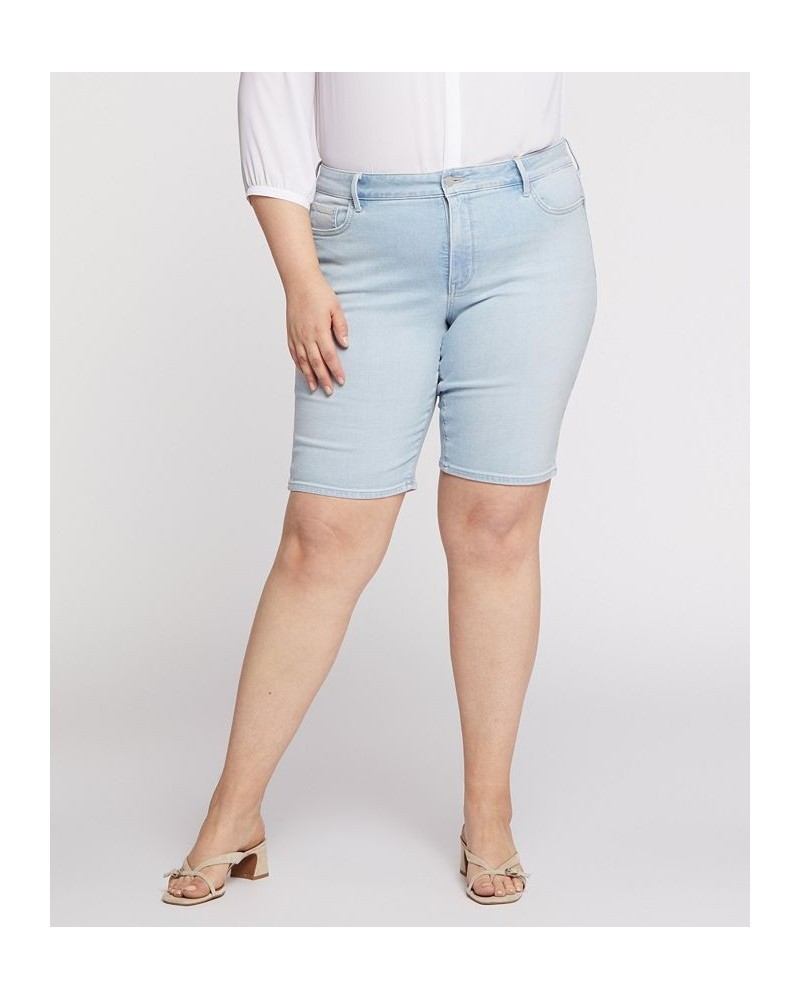 Plus Size Briella 11" Jean Shorts Dunes $25.78 Shorts