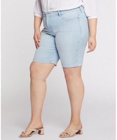 Plus Size Briella 11" Jean Shorts Dunes $25.78 Shorts