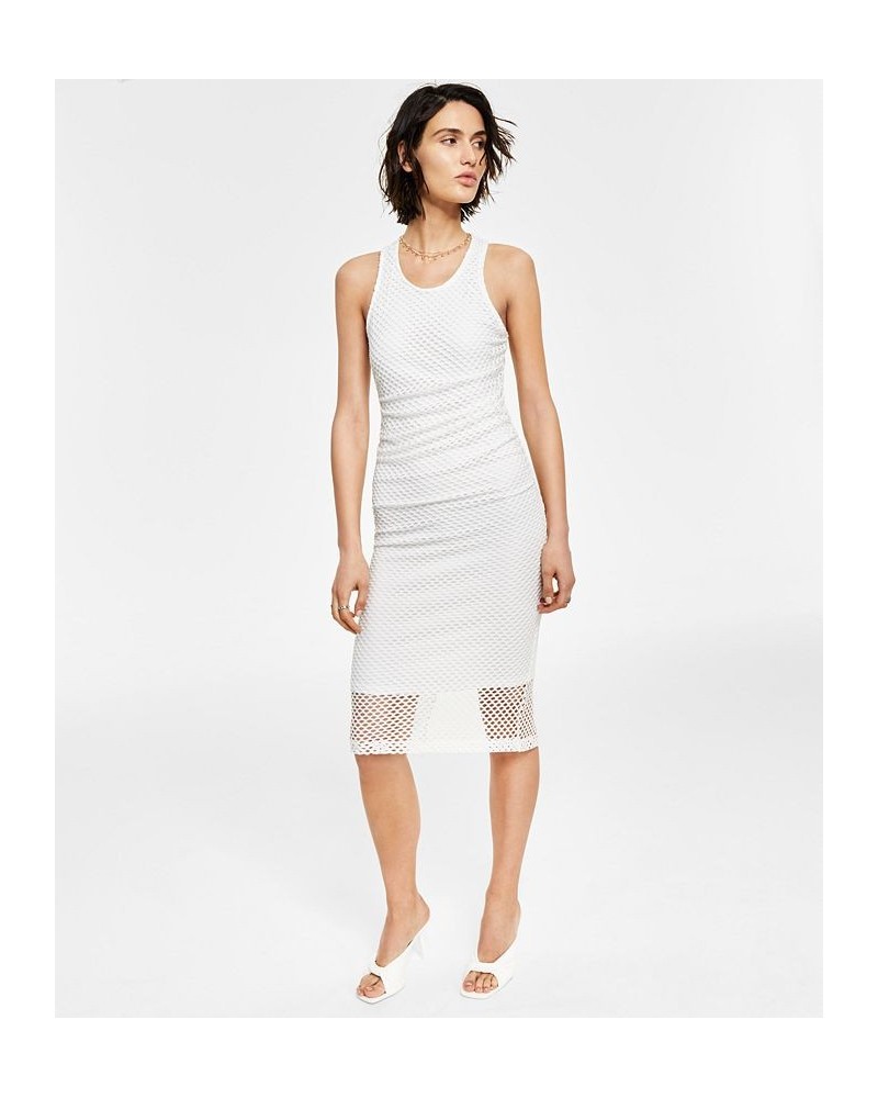 Women's Ruched Dress Porcelain $47.96 Dresses