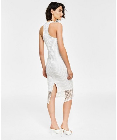 Women's Ruched Dress Porcelain $47.96 Dresses