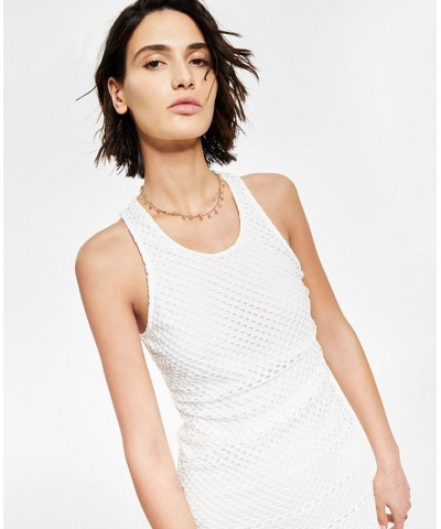 Women's Ruched Dress Porcelain $47.96 Dresses