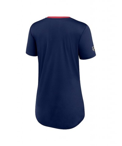 Women's Branded Navy Washington Capitals Authentic Pro Locker Room T-shirt Navy $19.80 Tops