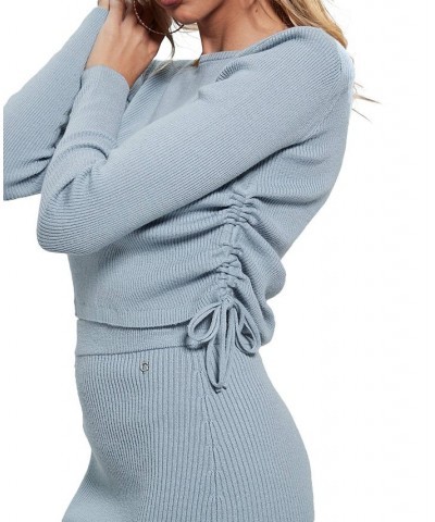 Women's Eco Arielle Long Sleeve Sweater Sky Dusk $29.27 Sweaters