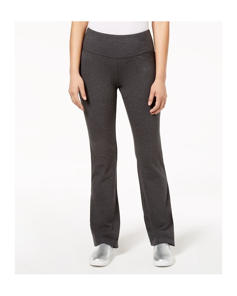 Women's Tummy-Control Bootcut Pants Charcoal Heather $10.59 Pants