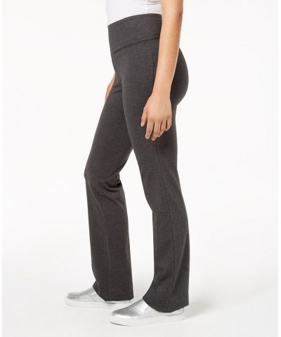 Women's Tummy-Control Bootcut Pants Charcoal Heather $10.59 Pants