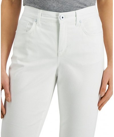 Petite High-Rise Natural Straight Leg Jeans Bright White $12.90 Jeans