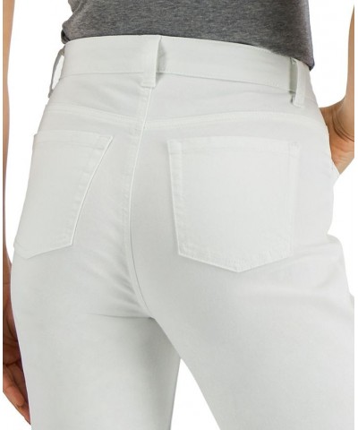 Petite High-Rise Natural Straight Leg Jeans Bright White $12.90 Jeans