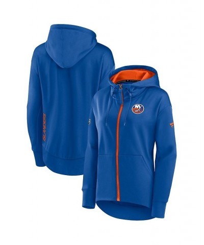 Women's Branded Royal New York Islanders Authentic Pro Rink Full-zip Hoodie Royal $45.57 Sweatshirts